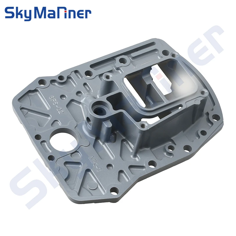 6F5-41137 Guide Exhaust Plate For Yamaha Outboard Engine 2 Stroke 40G 40J Series Partsun T36-00010001 6F5-41137-02-CA