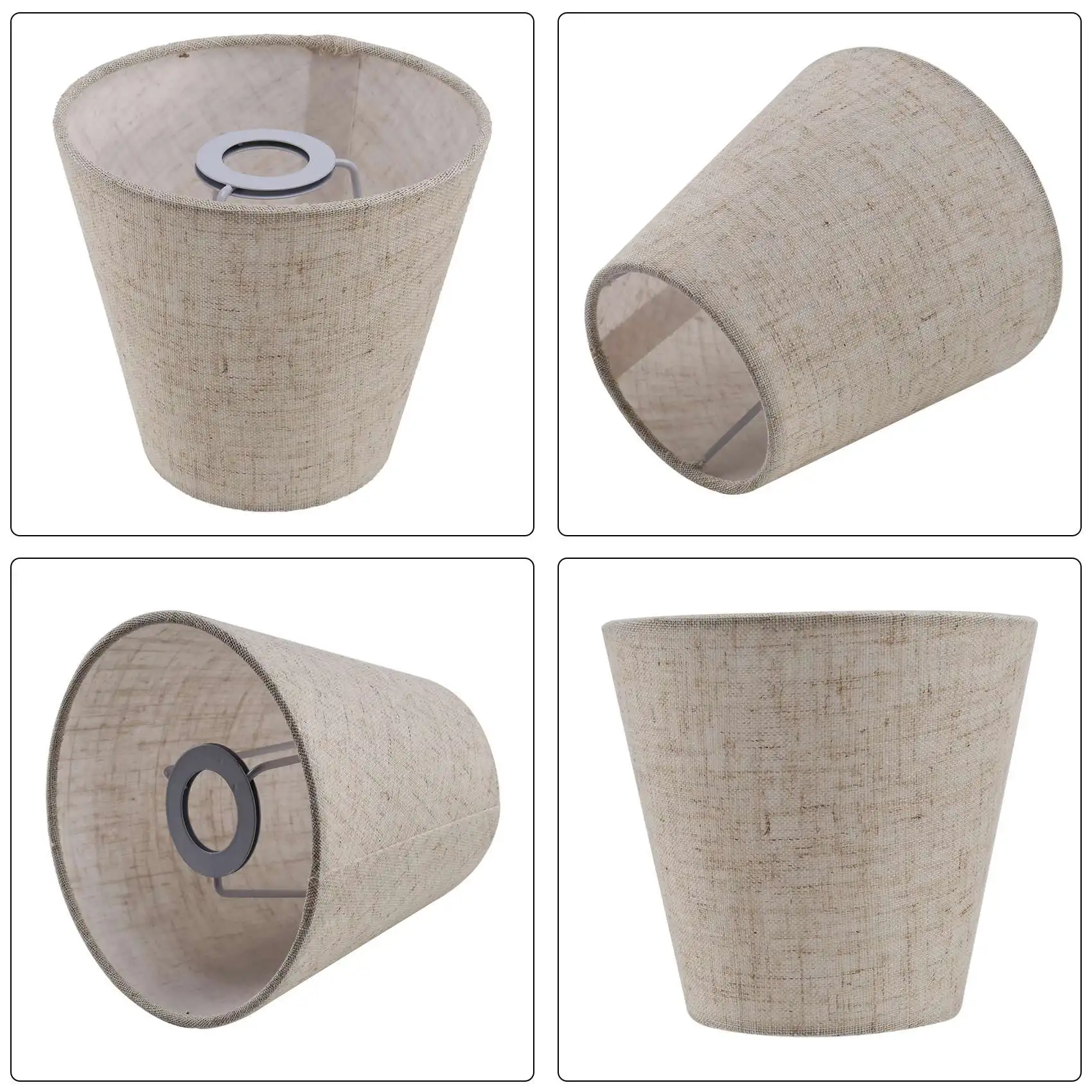 【Flash Sale】Small Lamp Shade Cloth Lamp Cover Chandelier Lamp Dust Cover Fabric Lamp Accessory For Table Lamp And Floor Light