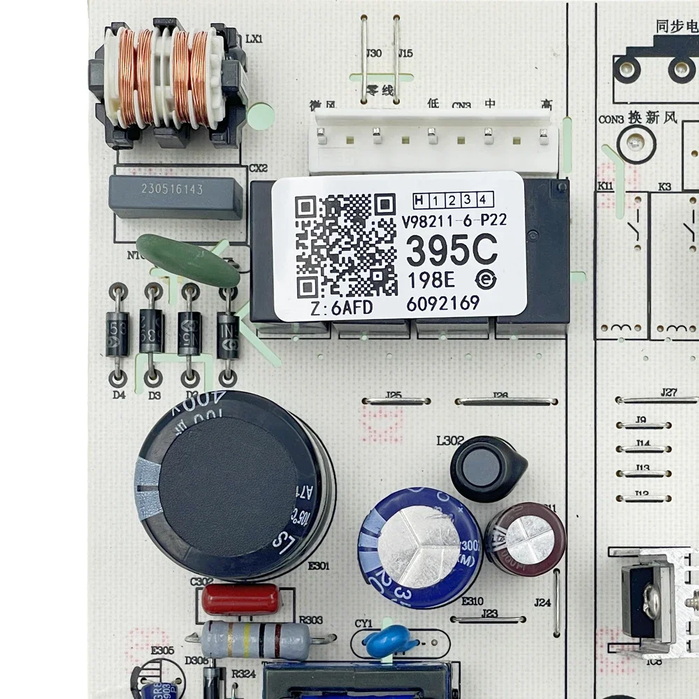 Nuevo 0011800395 Tablero de control de unidad interior C para piezas de acondicionamiento de PCB de circuito de aire acondicionado Haier