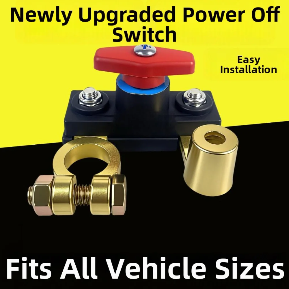 

Отключение аккумулятора, переключатель автомобильного аккумулятора для длительного парковки, 12 В, 24 В, совместимая с пластиком и цинковым сплавом, конструкция для автомобилей