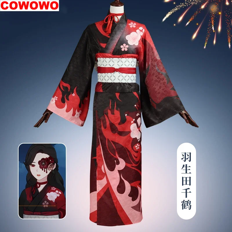 

Genshin Impact Hanyuuda Chizuru Kimono Women Cosplay Costume Cos Game Anime Party Uniform Hallowen Play Role Clothes Clothing