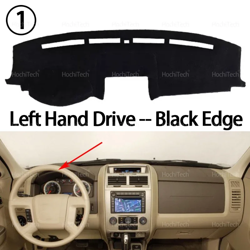 Armaturenbrett-Abdeckung, rutschfeste Matte, Schutzpolster, Sonnenschutz, Teppich, Teppich für Ford Escape Mercury Mariner, Mazda Tribute 2Gen 2008–2012 – Detail 8