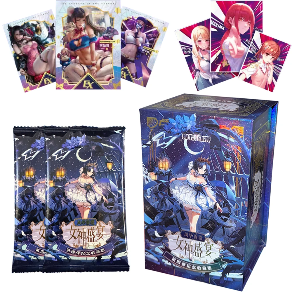 

Goddess Feast 4 Series Goddess Story Collection Cards Anime Girl Party Swimsuit Sexy Bikini Child Kids Toys And Hobbies Gifts