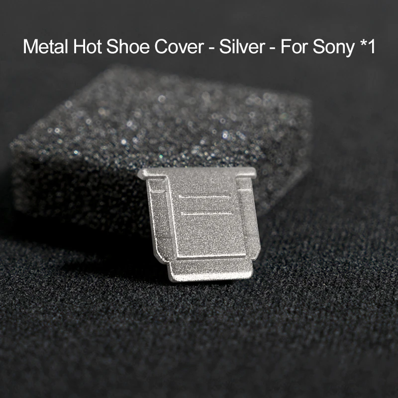 for Sony Camera Hot Shoe Cover Cold Shoe Protector Metal Plastic Shoe Mount Cap for a6400 6600 a7c a7miv a7r a9 universal image 3