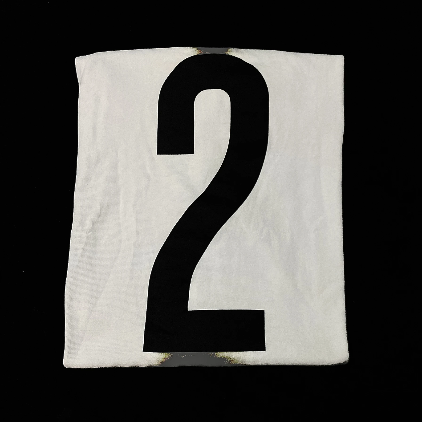 YZY VULTURES2 BOX T-Shirt Short Sleeve Listen Test behind Number 2 Printed Summer Casual Loose Fit round Neck Tee for Men