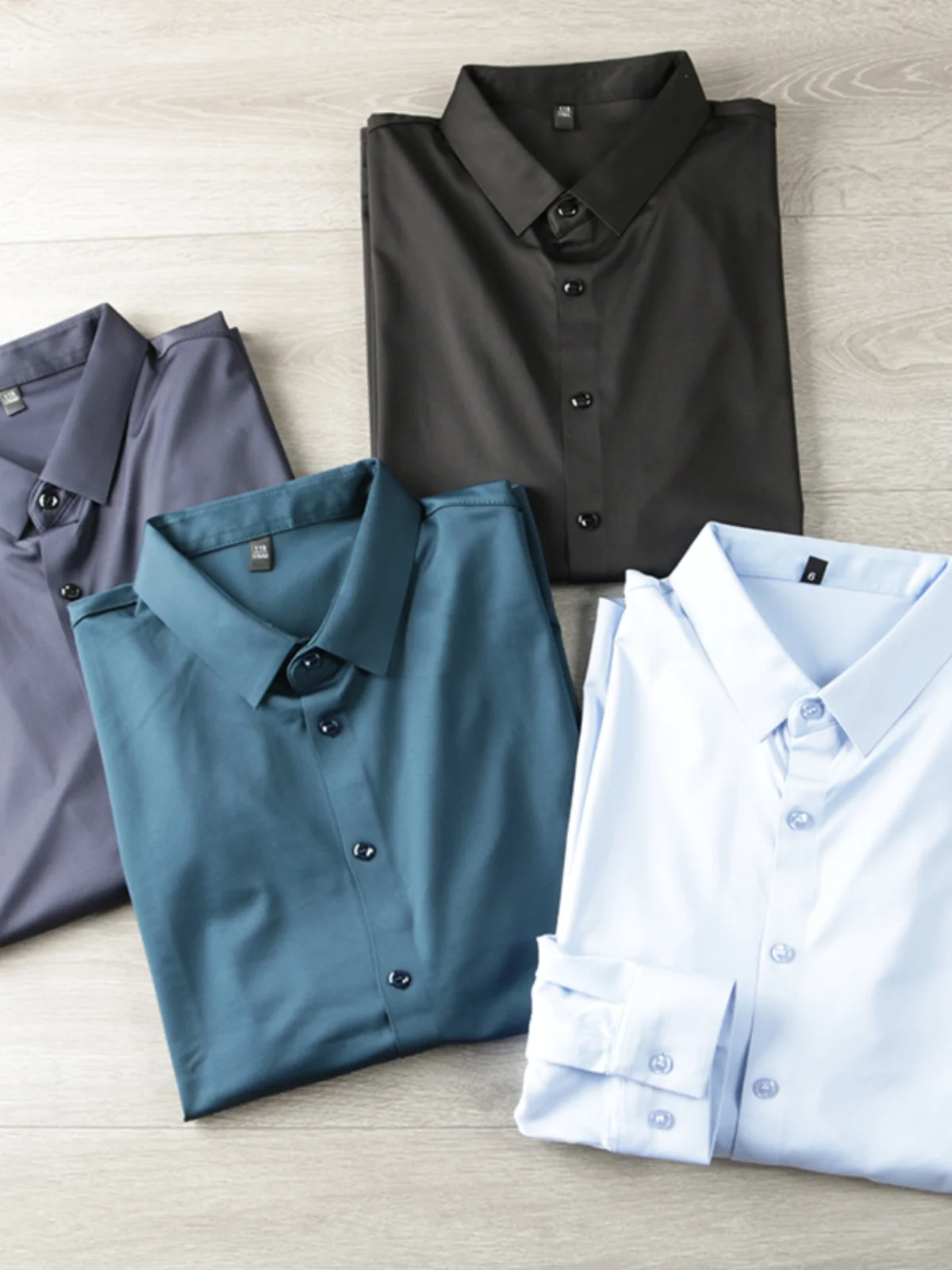 

Шелковистая гладкая высокоэластичная длинная свековая повседневная мода осенняя мода с одной пуговицей Sl Buarian Busin Order Youth Faion