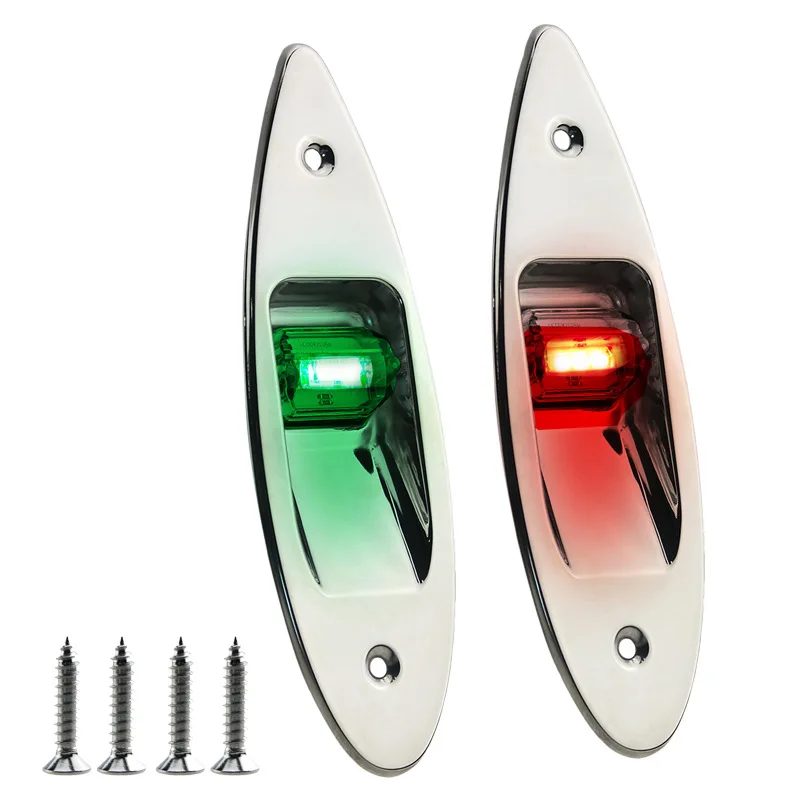 LED Marine Yacht Left and Right Sailing Lights Two-Color Signal Lights