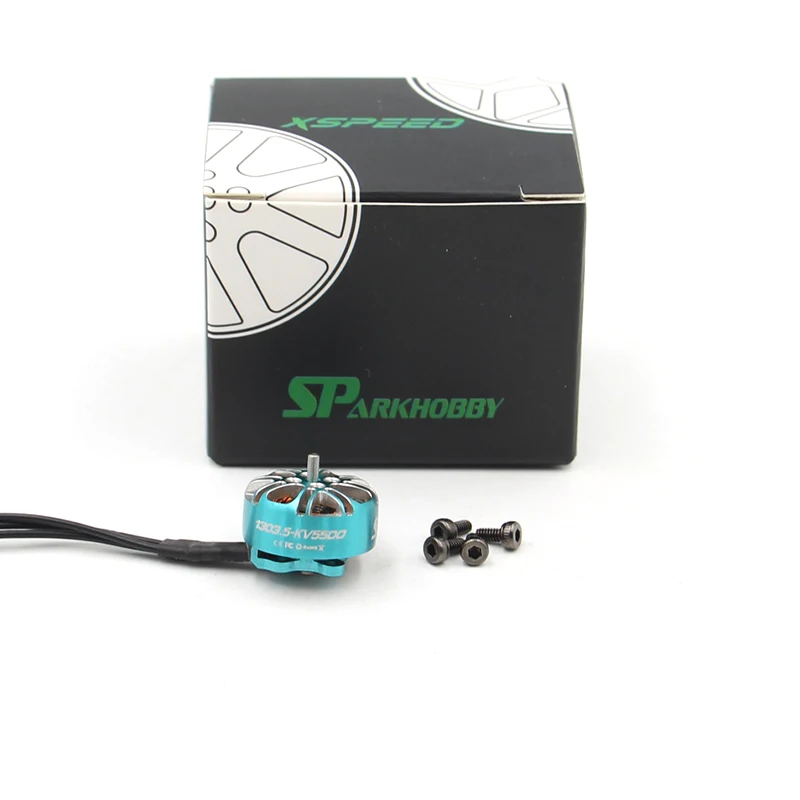 SPARKHOBBY-Motor sin escobillas de carreras XSPEED 1303,5, 2500KV, 3800KV, 5500KV, Lipo de 3 ~ 6S para Drones teledirigidos de 2,0 pulgadas, Cinewhoop de 2,5 pulgadas