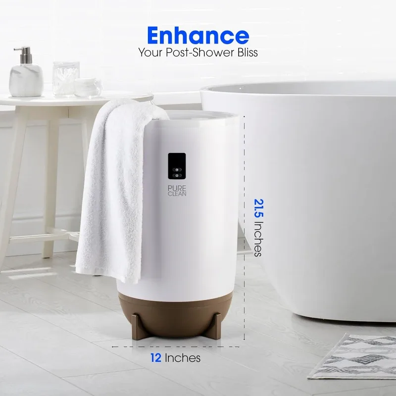

Towel Warmers Bucket, With Customized Fragrance For Spa And Bathroom, Luxury Towel Heater Gifts For Him & Her, Auto Sh