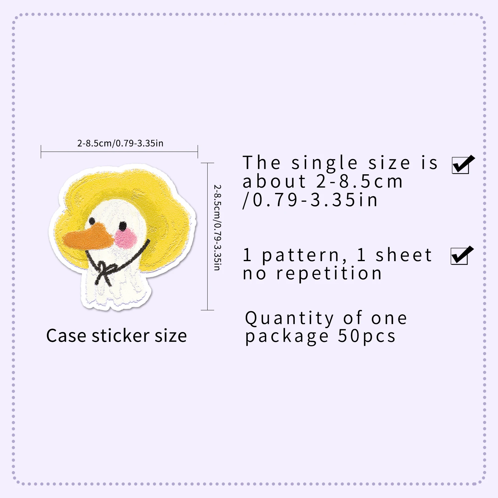 50pc Oil Painting Series Cartoon Cute Graffiti Stickers Suitcase Laptop Guitar Skateboard Personalized Decoration Stickers