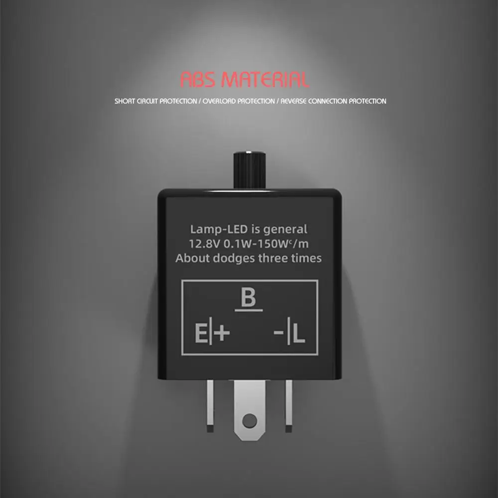 العالمي 12 فولت 3 دبوس CF-14 JL-02 دراجة نارية LED المتعري الوامض التتابع السيارات بدوره مصباح إشارة التتابع دراجة نارية التبديل