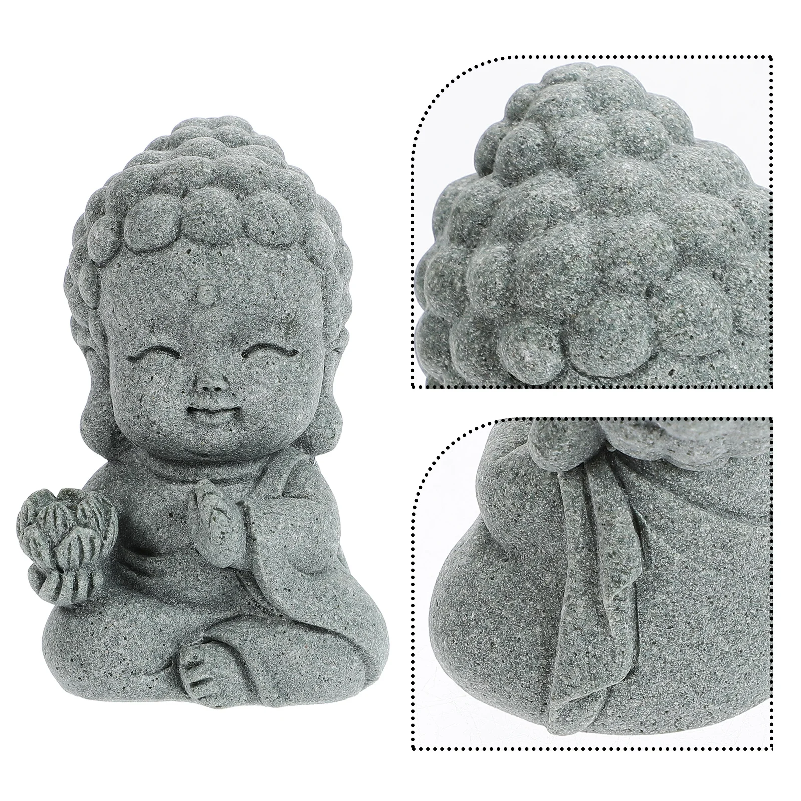 

Buddha Statue for Fish Tank Aquarium Decoration Underwater Landscape Home Garden Decorative Sculpture Small Resin Buddha Art