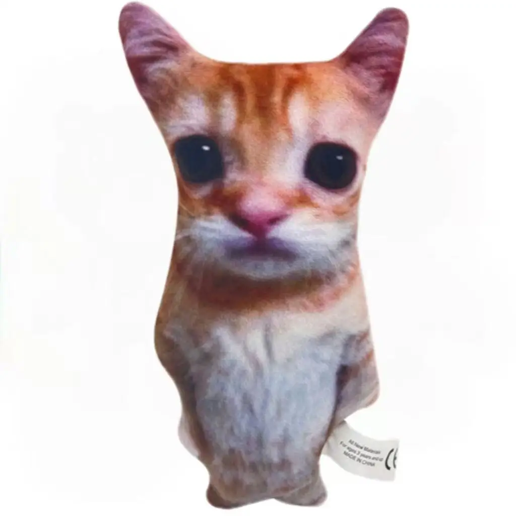 لطيف El Gato القط ألعاب من القطيفة Wowwow القط الدمى Plushies محاكاة الحيوانات المحشوة هدية عيد ميلاد الاطفال لعبة قابلة للجمع