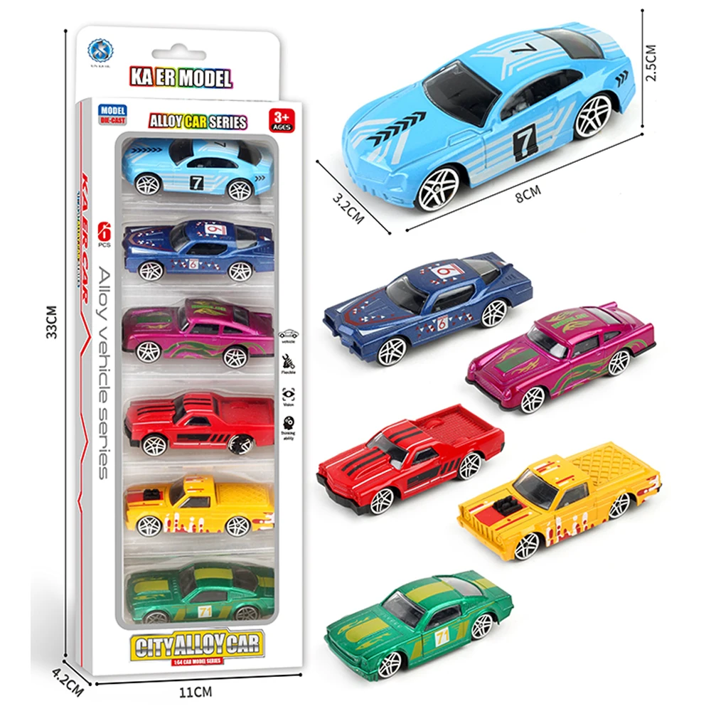 1:64 City Alloy Sports Car Vintage Bridge Mini Racing Collection