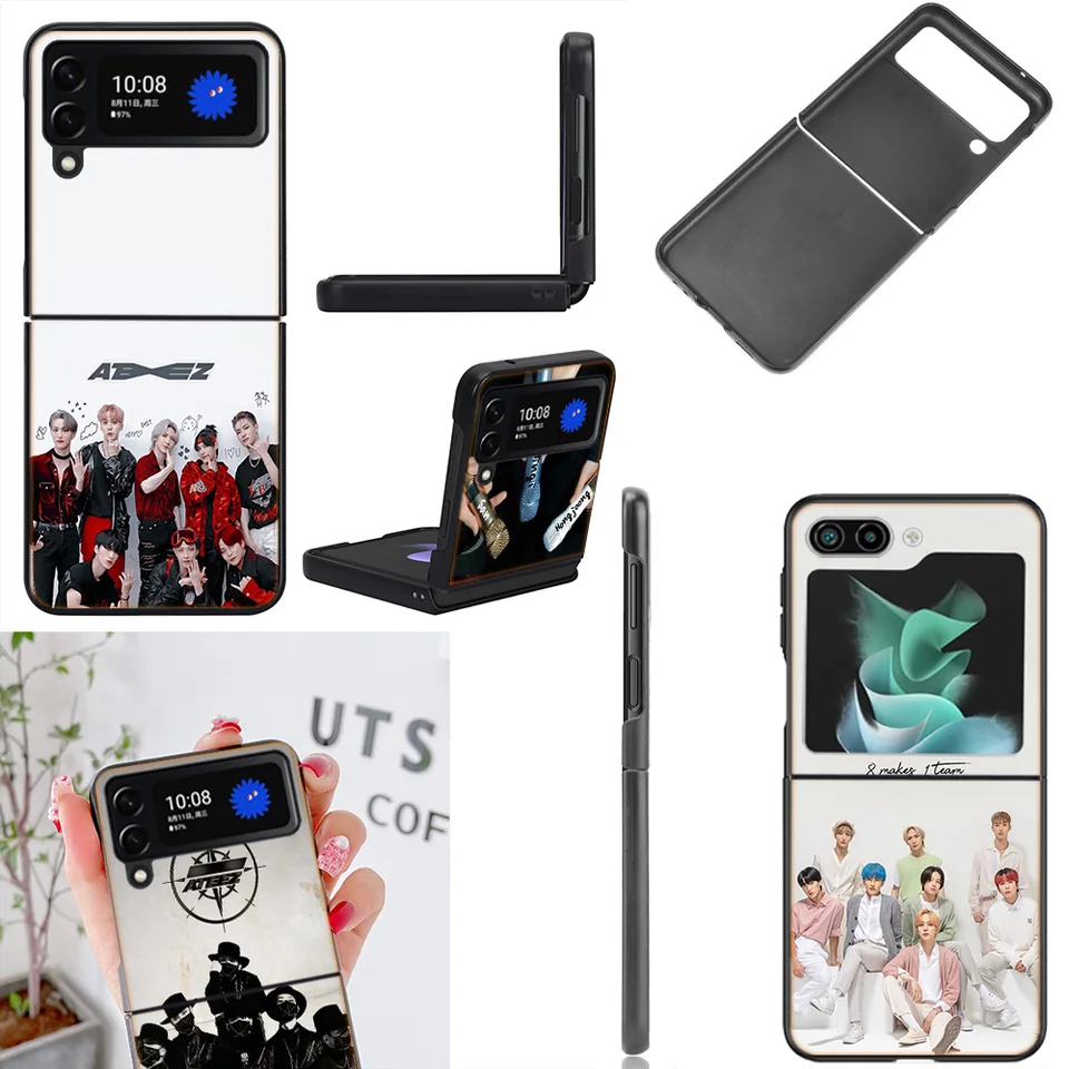 K-KPOP A-ATEEZ Coque Case For Samsung Galaxy Z Flip 7 6 Flip4 Flip5 Zflip3 Black Hard PC Phone Shell Protective Cover - AliExpress 202192403 K-KPOP A-ATEEZ Coque Case For Samsung Galaxy Z Flip 7 6 Flip4 Flip5 Zflip3 Black Hard PC Phone Shell Protective Cover - AliExpress 202192403
