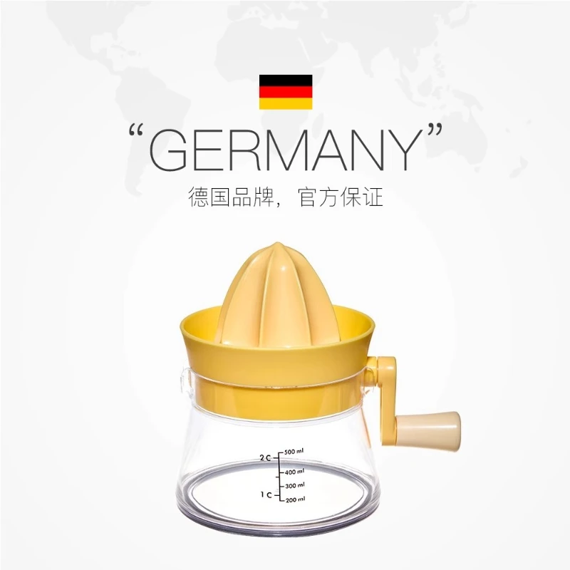 Manual juicer small household pomace separation portable