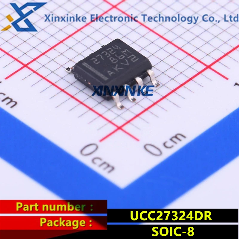 10PCS UCC27324DR 27324 SOIC-8 Gate Drivers Dual 4A Peak High Speed Low-Side MOSFET Gate Drivers Power Management IC Brand New