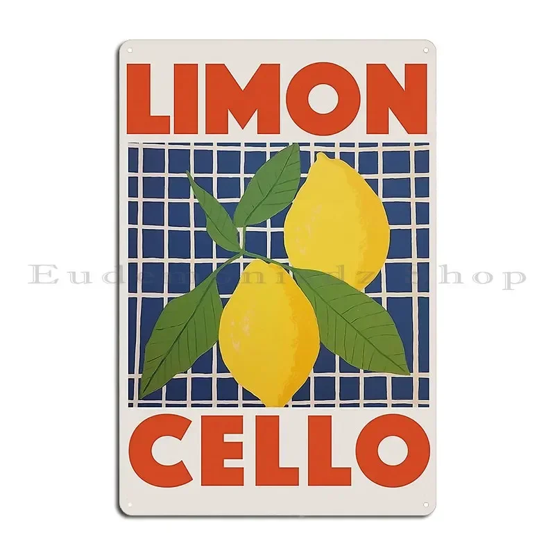 Limoncello Jasonstreets Metal Plaque Poster Retro Plaques Iron Printing Cinema Tin Sign Poster 16x12inch 40x30cm