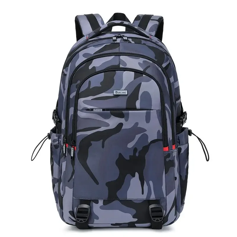 

Men Travel Laptop Backpacks Camouflage Male Teenager Schoolbags Middle School Students Bookbags Boys Rucksack Gift