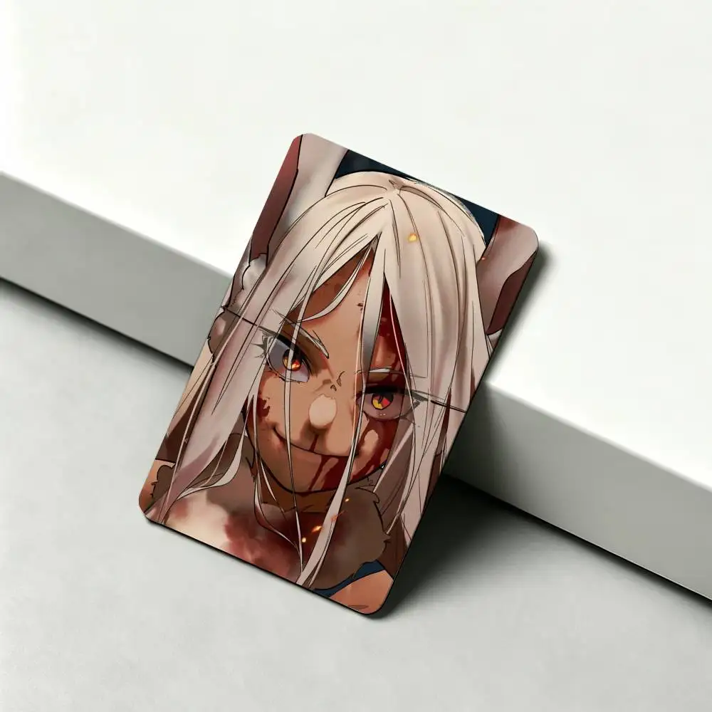 M-Mirko My Hero Academia 1Set 4Pcs Card Skin Stickers, Waterproof Decorative Film for Credit Debit Bank Bus IC Cards view 5