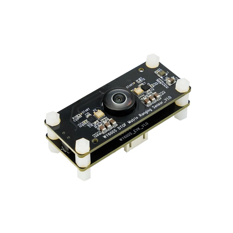 DIQIU SEN0682 64*8 Matrix DTOF 3D Ranging Sensor with Wire Leads (120 FOV 5m Range)