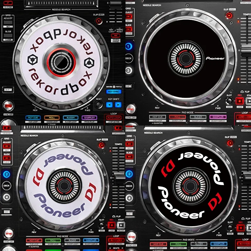 Pioneer DDJ-RB 400 SR SX RX FLX6 FLX4 1000 XDJ-RR Driver Turntable Sticker! Excluding Machines Jogwheel