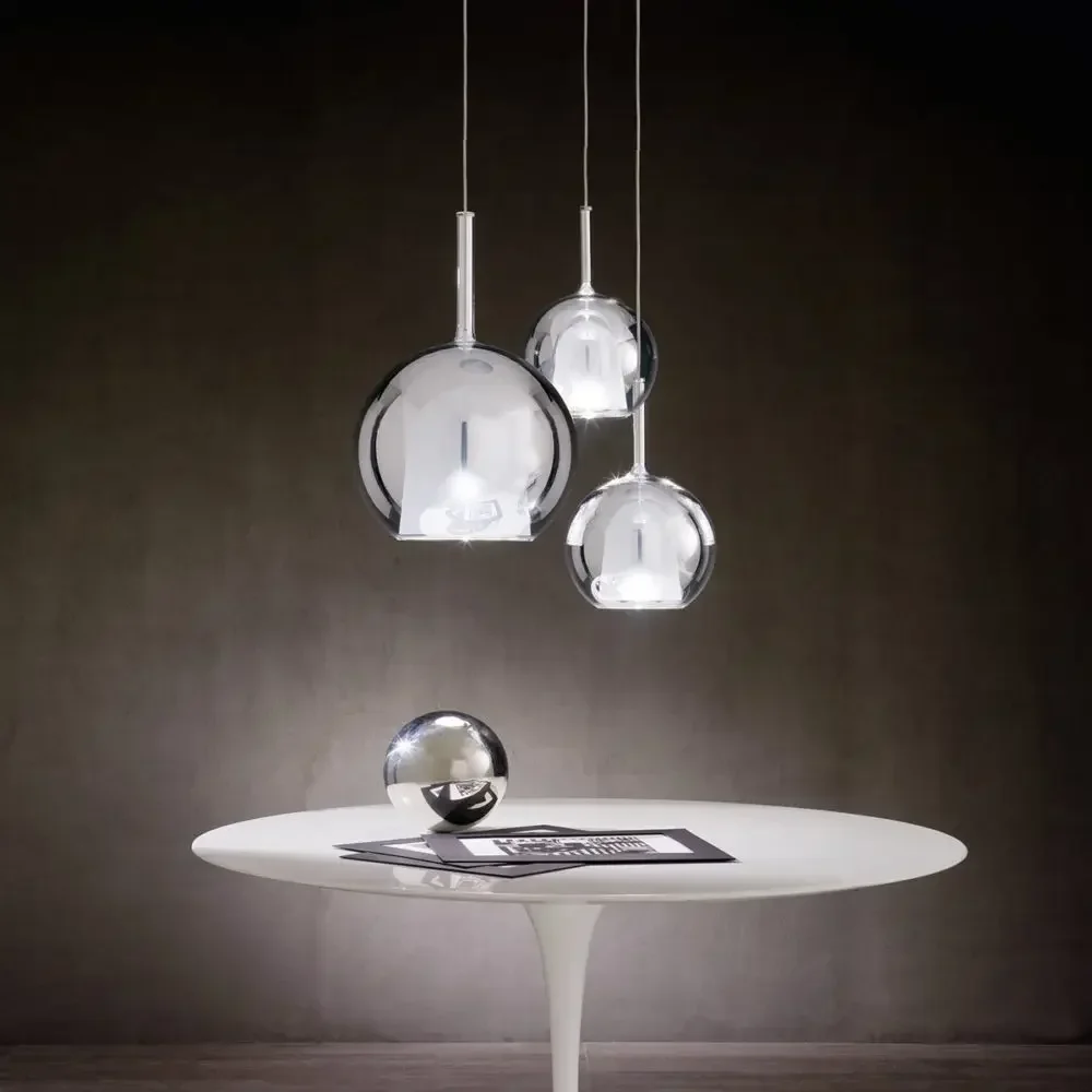 Italian Minimalist Glass LED Pendant Lighting,Interior Decorative Modern Hanging LED  Chandelier Dining Room Kitchen Island