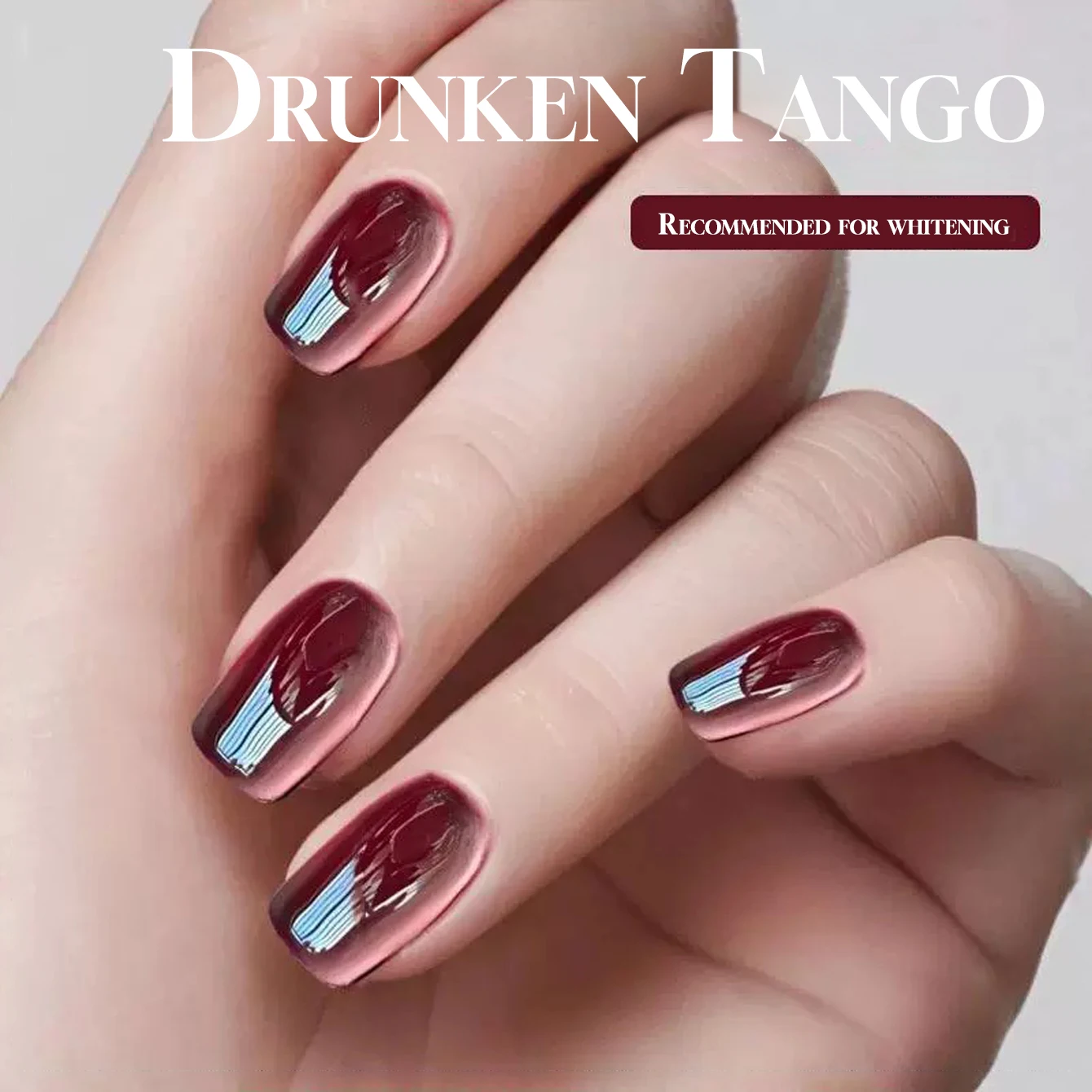 12ML 1PCS Herbst Winter Nägel Rote Nägel Beliebte Glas Perle Cat Eye Magnet Gel Nagellack Schwarz Nägel weihnachten Nägel