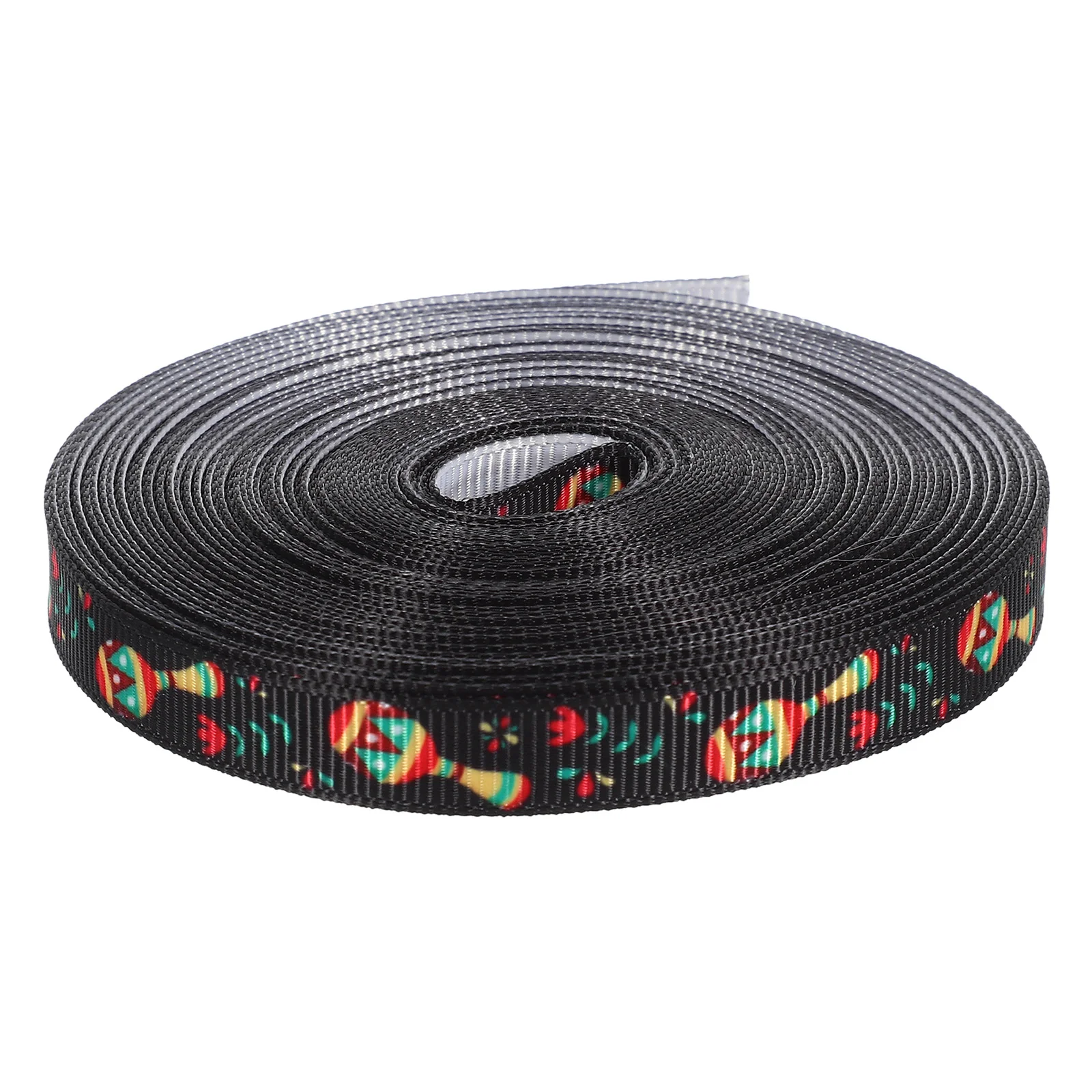 

1 Roll Cinco De Mayo Gift Wrapping Ribbon Mexican Ribbon Present Wrapping DIY Crafts Ribbon diy cinco de mayo ribbon