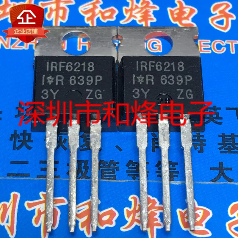Free shipping   IRF6218  TO-220 -150V -27A       10PCS