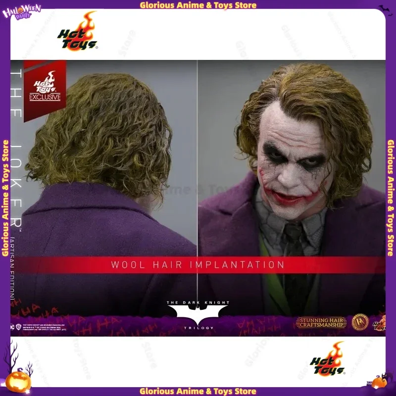 In Stock HotToys HT DX32 DX33AE 1/6 The Dark Knight Joker Hair Transplant Ver. Collectible Figure Movable Model Gift Collection