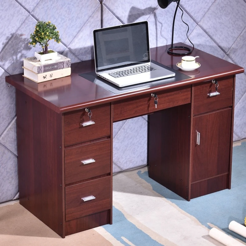 Korean Organizer Computer Table Office Modern Writing Executive Computer Desks Study Storage Executive Tavolino Hotel Furniture
