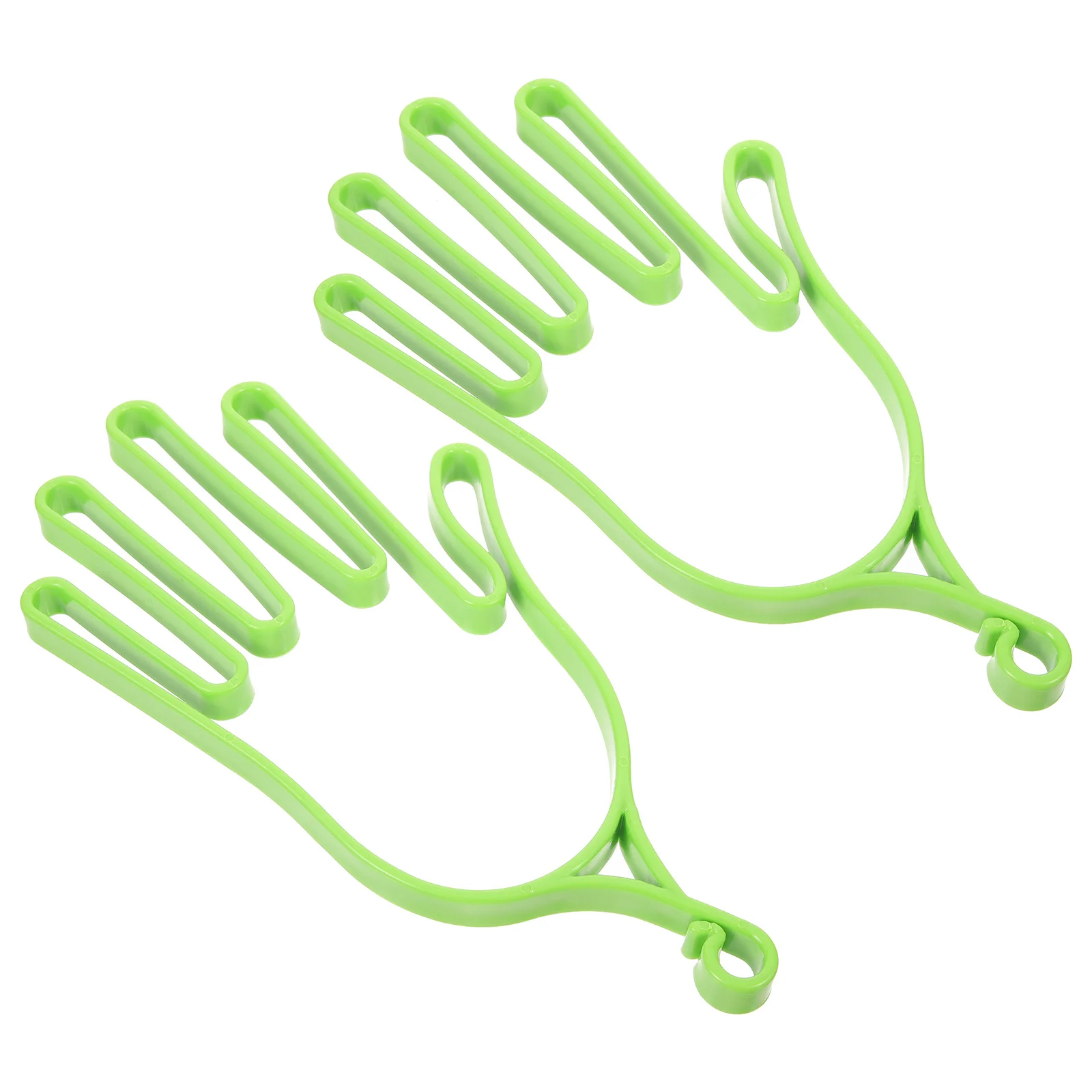 2 قطعة قفازات الغولف نقالة مريحة حمل تجفيف الإطار لا شكل فقدان دعم قوس الغولف قفاز حامل الغولف قفاز رفوف الجافة #5