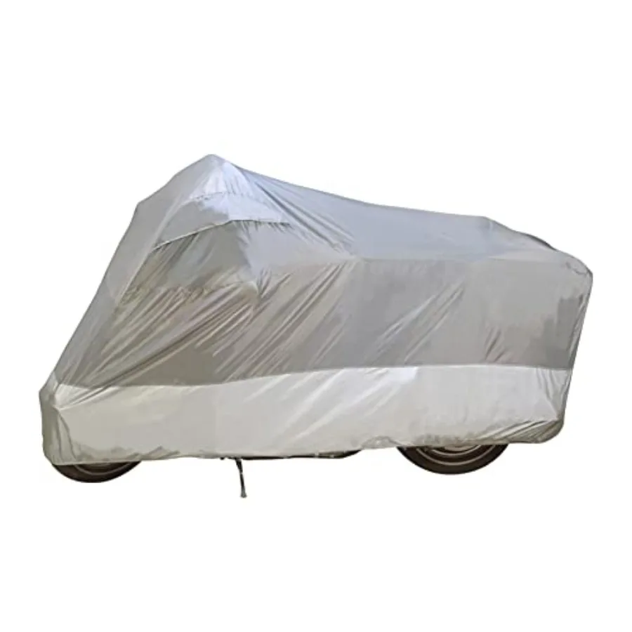 UltraLite Water Resistant Indoor/Outdoor Motorcycle Cover in Grey Medium for Secure Protection