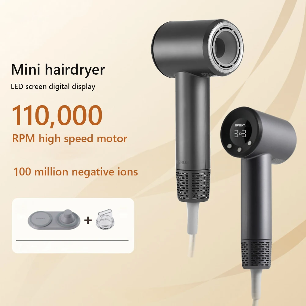 Hair Dryer High-Speed Electric Turbine Airflow Hairdryer Low Noise Constant Temperature Quick Drying For Home Salons Hair Styler