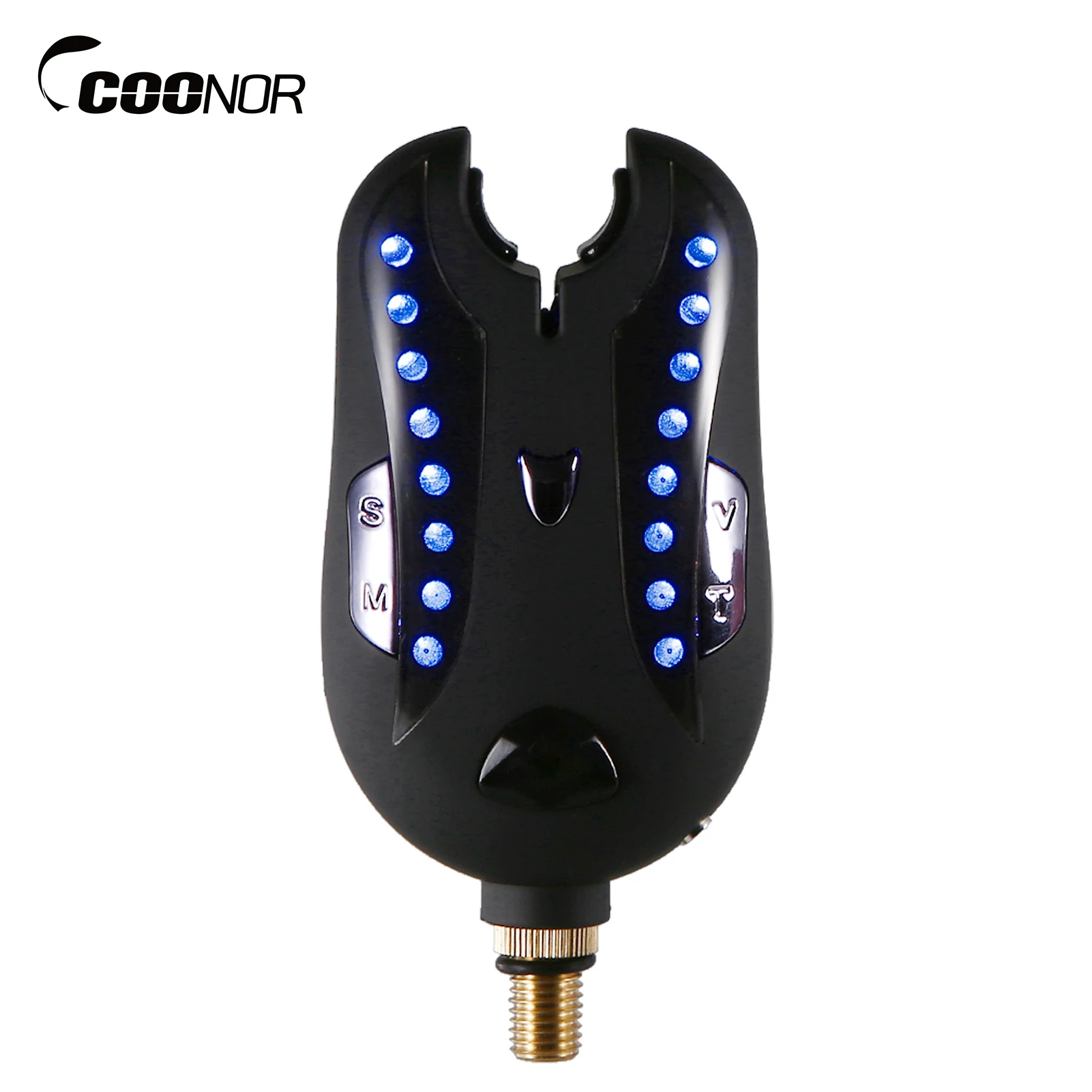 Coonor Fishing Supplies Wireless Digital Fishing Alarm Fishing Bite Alarms Fishing Receiver Sound Alert Kit LED Alarm Indicator