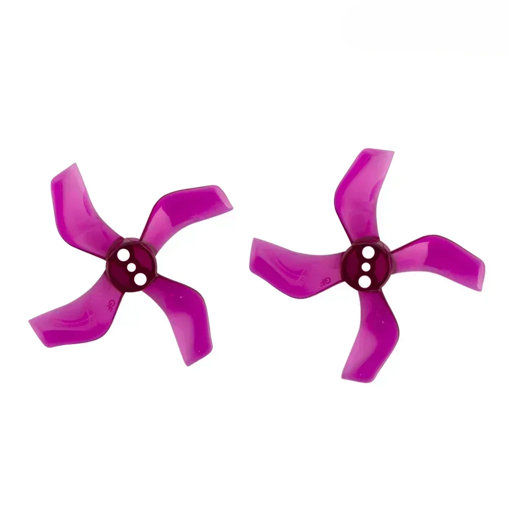 4 أزواج من دعامات Gemfan 1636 40 مم 4-Blade - فتحة 1 مم/1.5 مم CW/CCW خفيفة الوزن لطائرات بدون طيار RC FPV Tinywhoop