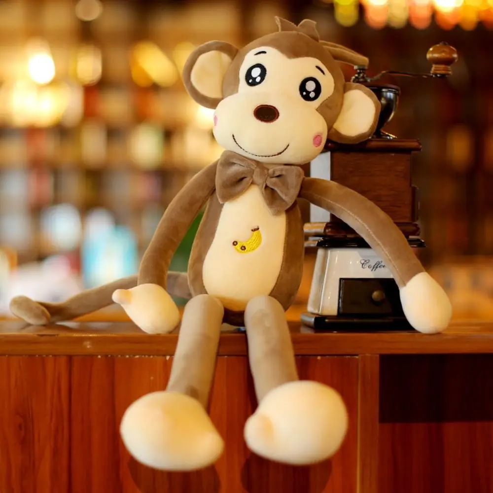 

PP Cotton Monkey Plush Toy Monkey Stuffed Animal Monkey Stuffed Animal Doll Cartoon Cute Monkey Plush Doll Easter Gifts