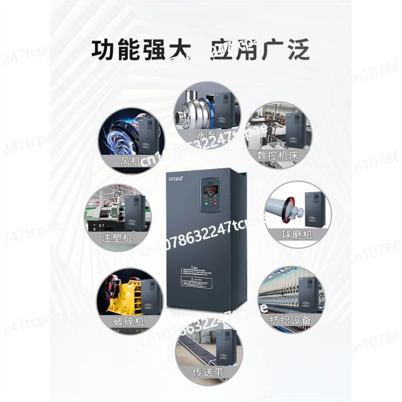 Heavy Duty Inverter Three Phase 380V/2.2/5 5/7.5/11KW/15/22/30/45/55kW Governor