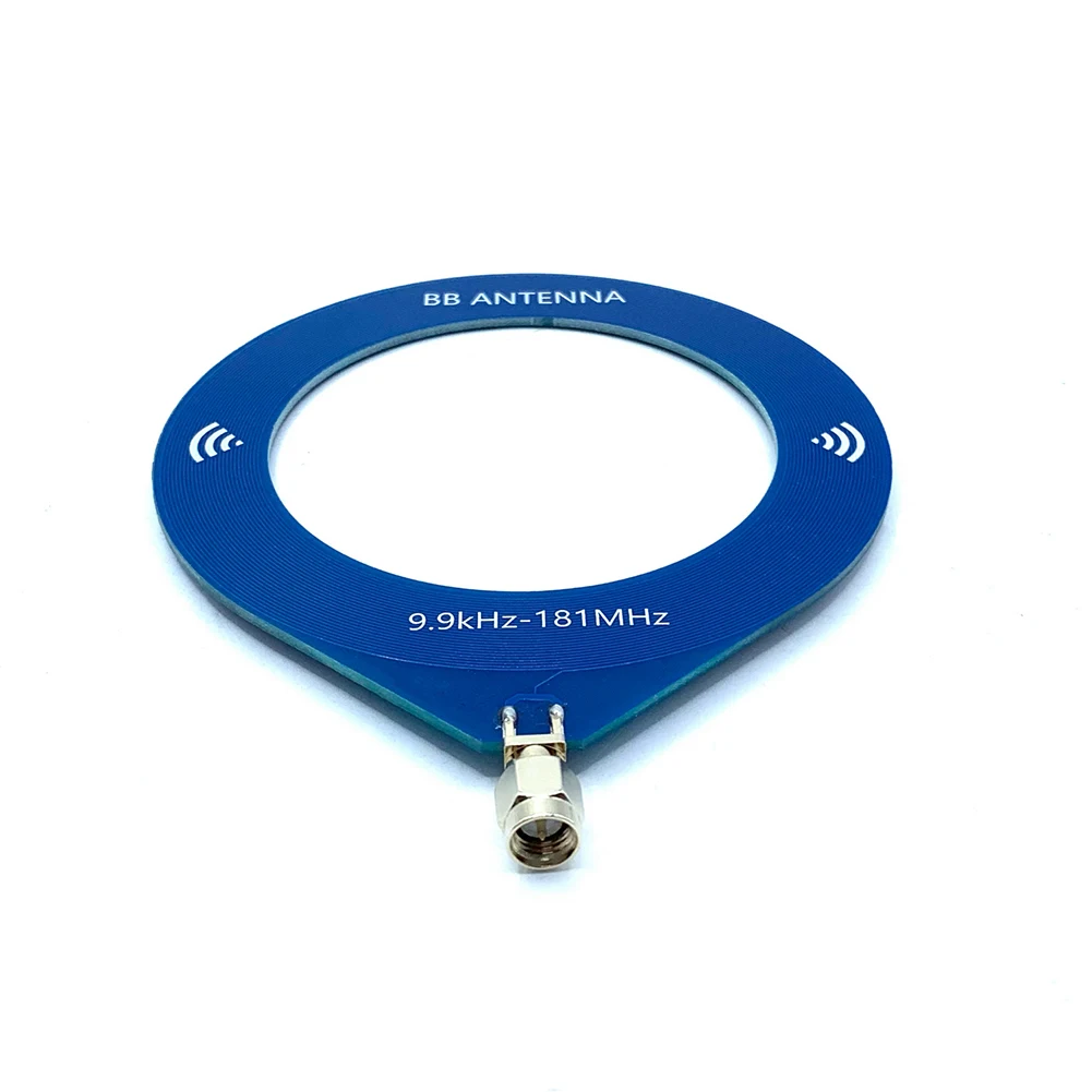 Antena BB Cincin Kecil 9.9khz-181mhz Antena Donat MW/SW Antena Sirkular untuk Penerima Malachite SDR Penerima TEF6686