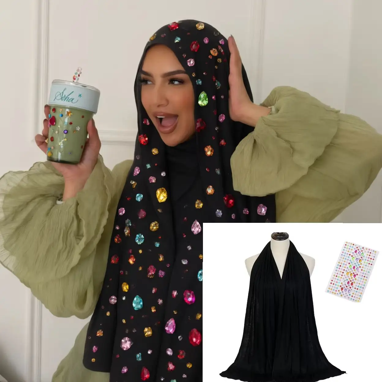 Modal Cotton Jersey Hijab Scarf For Women Stretch Shawl Plain Muslim Headband Fashion Solid Color Long Muffler 170*60cm