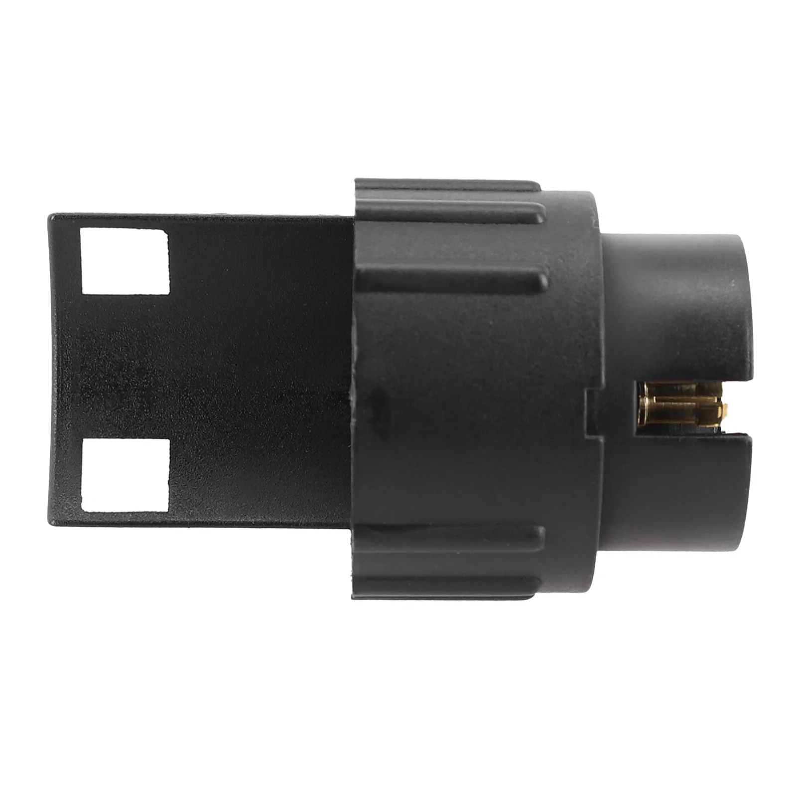 

Towing Socket Portable 82*52*48mm Lightweight Plug 12V DC Towbar Trailer Waterproof Accessories Adapter Camper