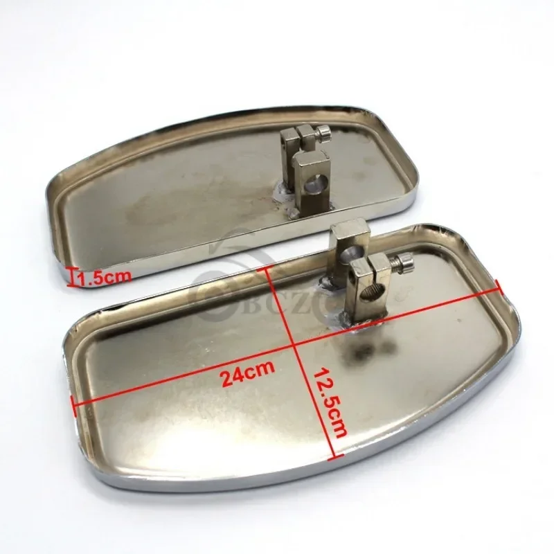 Before and after modification, the large foot pedal rest pedal is suitable for VTX 1300/1800