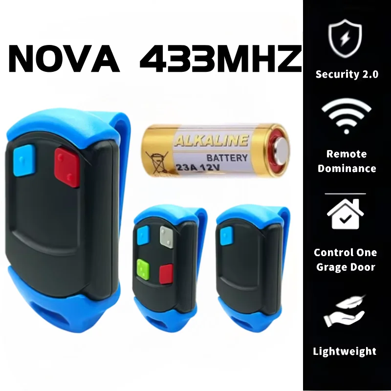 

CENTURION NOVA Garage Door Rolling Code Access Remote 433MHz Transmitter Switch