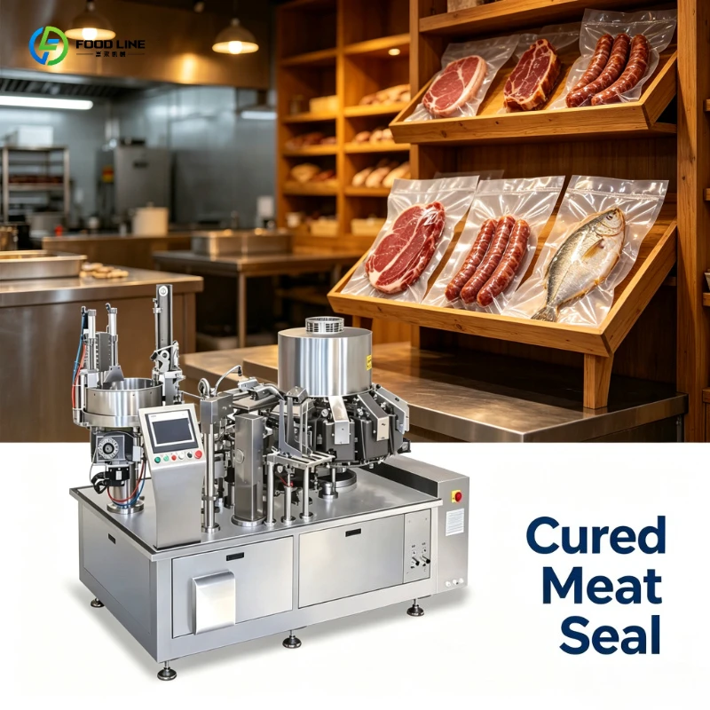FL Commercial Vacuum Pouch Packing Machine Auto Sealer for Corn Peanut Kernel Granule Snack Food Bagging