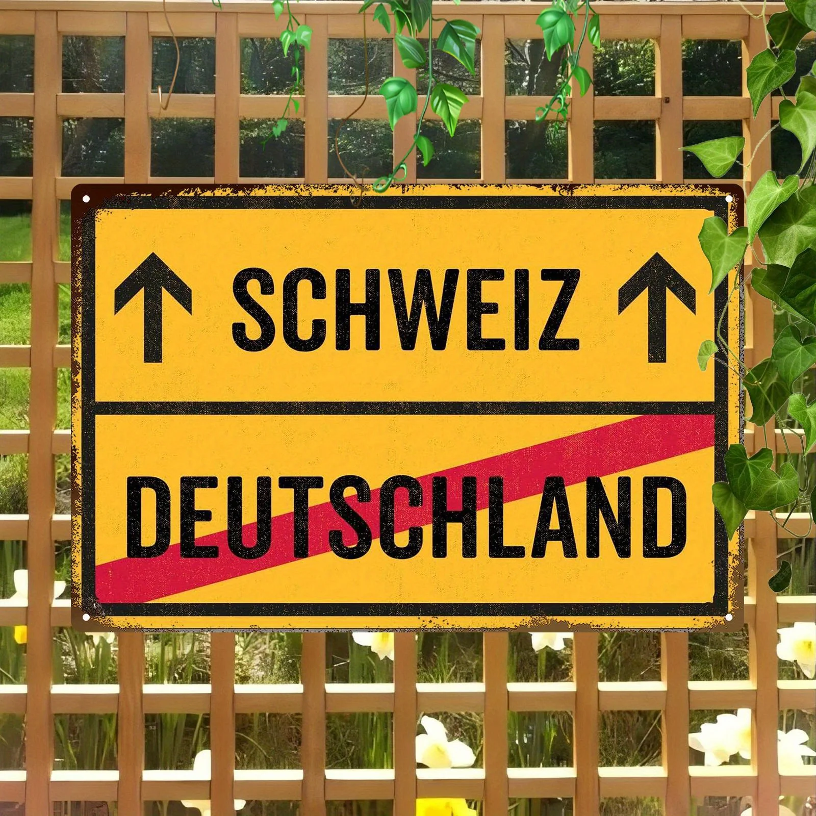 2D plat, vintage Zwitserse en  - Germany Home Decor recensie en prijs