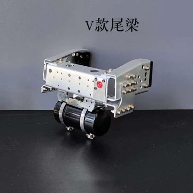Simulation Tail Boom Gas Tank Tail Light Bracket for 1/14 Tamiya RC Truck Tipper SCANIA 770S VOLVO BENZ MAN TGX Car Accessories