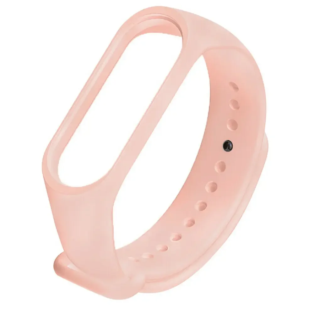 Pulseira de relógio impermeável para Xiaomi MI Band, pulseira Sports Edition, pulseira de silicone, acessórios Smartwatch, 17x13mm, 4 3