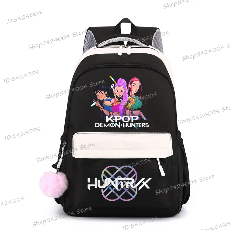 Cute Anime Cartoon School Backpack Teen Girls College Bag Large Capacity Laptop Mochilas Anime Cartoon Schoolbags