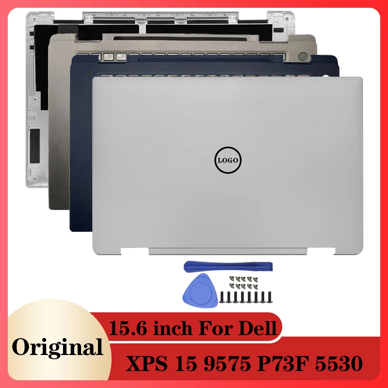 

Original 95% NEW Laptop LCD Back Cover/Palmrest/Bottom Case For DELL XPS 15 9575 P73F 5530 2-in-1 Computer Case